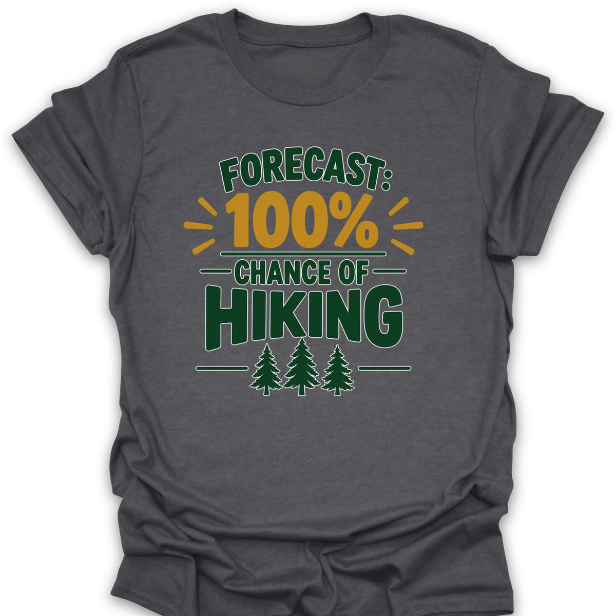 T-Shirt Dark Heather / S Forecast Hiking