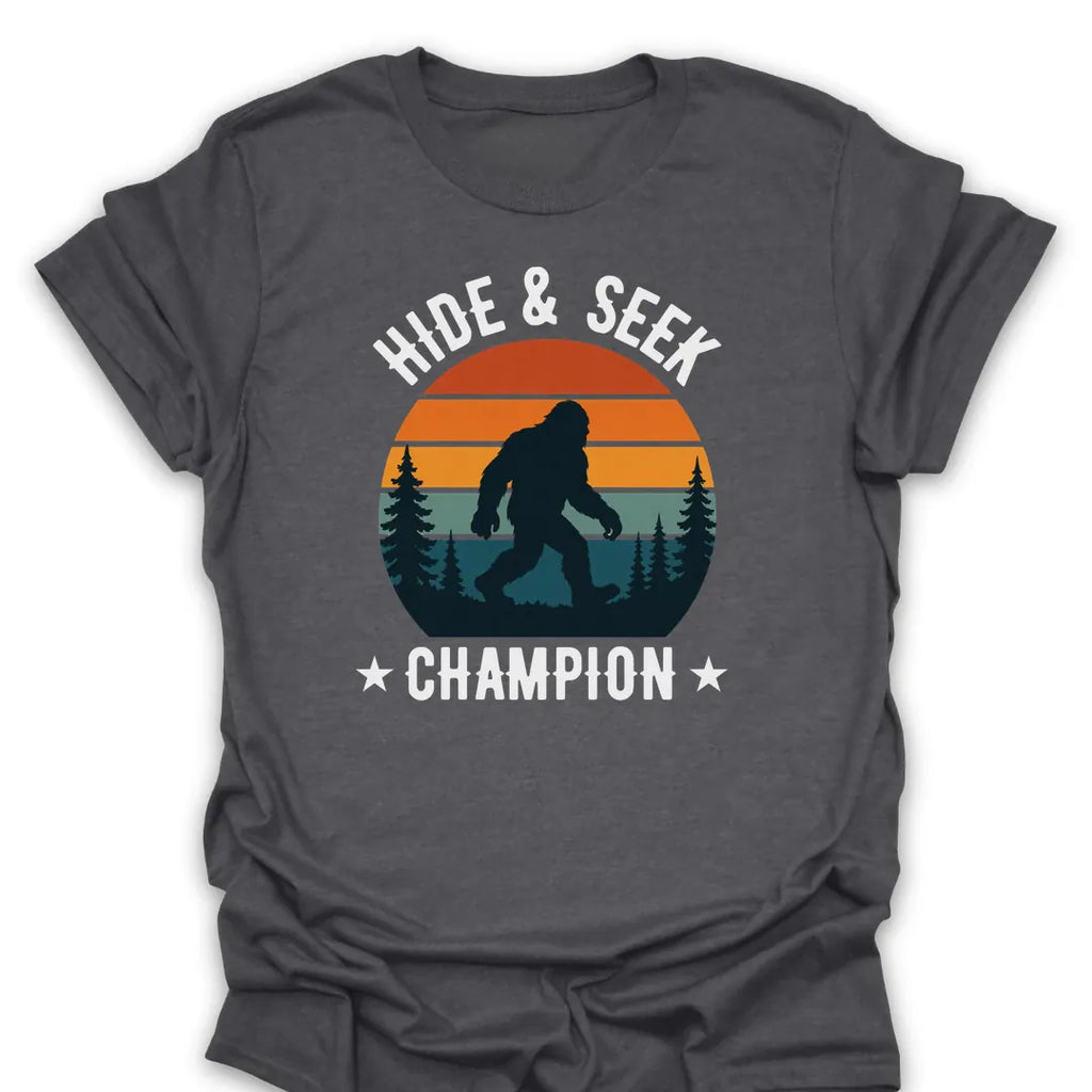 T-Shirt Dark Heather / S Hide & Seek Champion T-Shirt