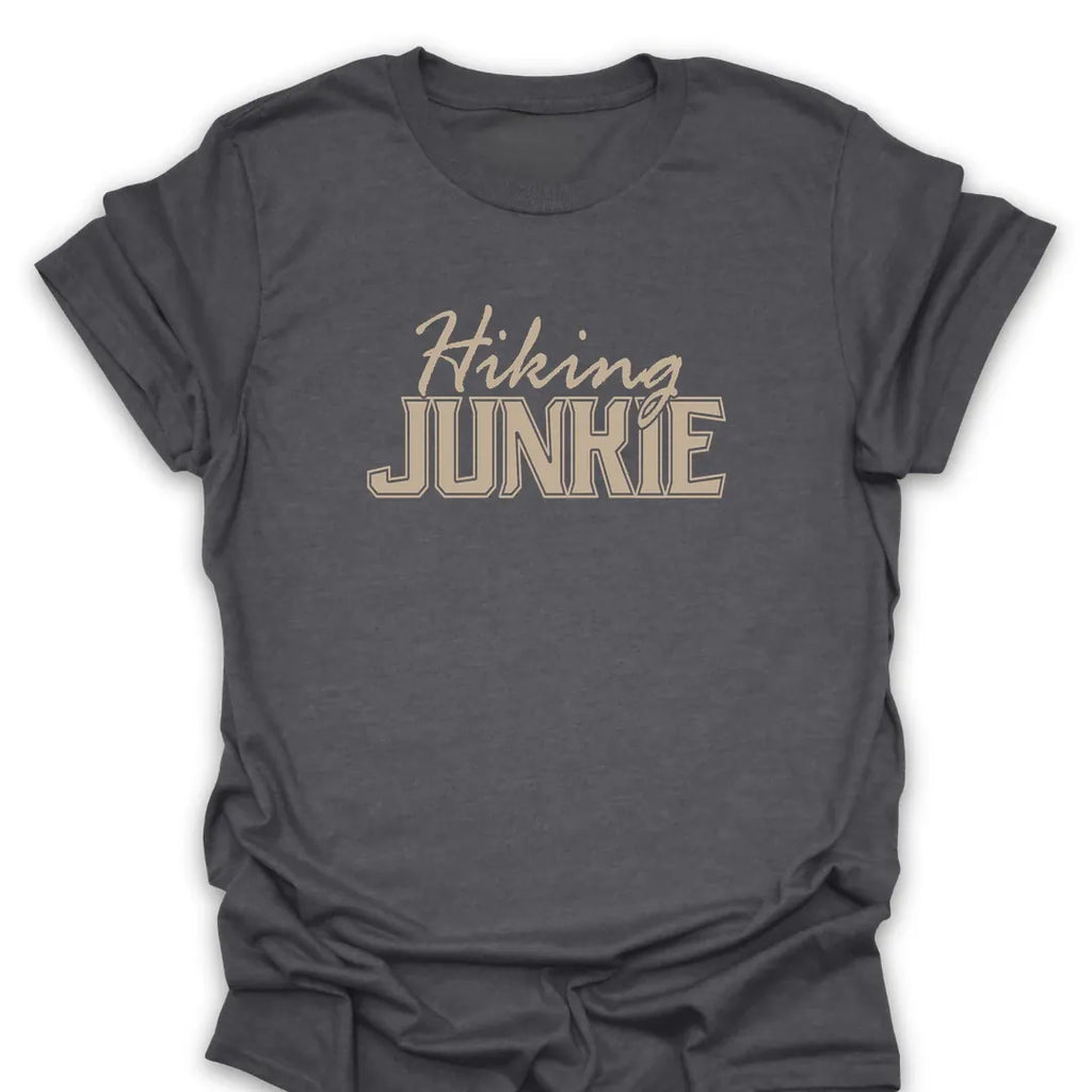 T-Shirt Dark Heather / S Hiking Junkie T-Shirt
