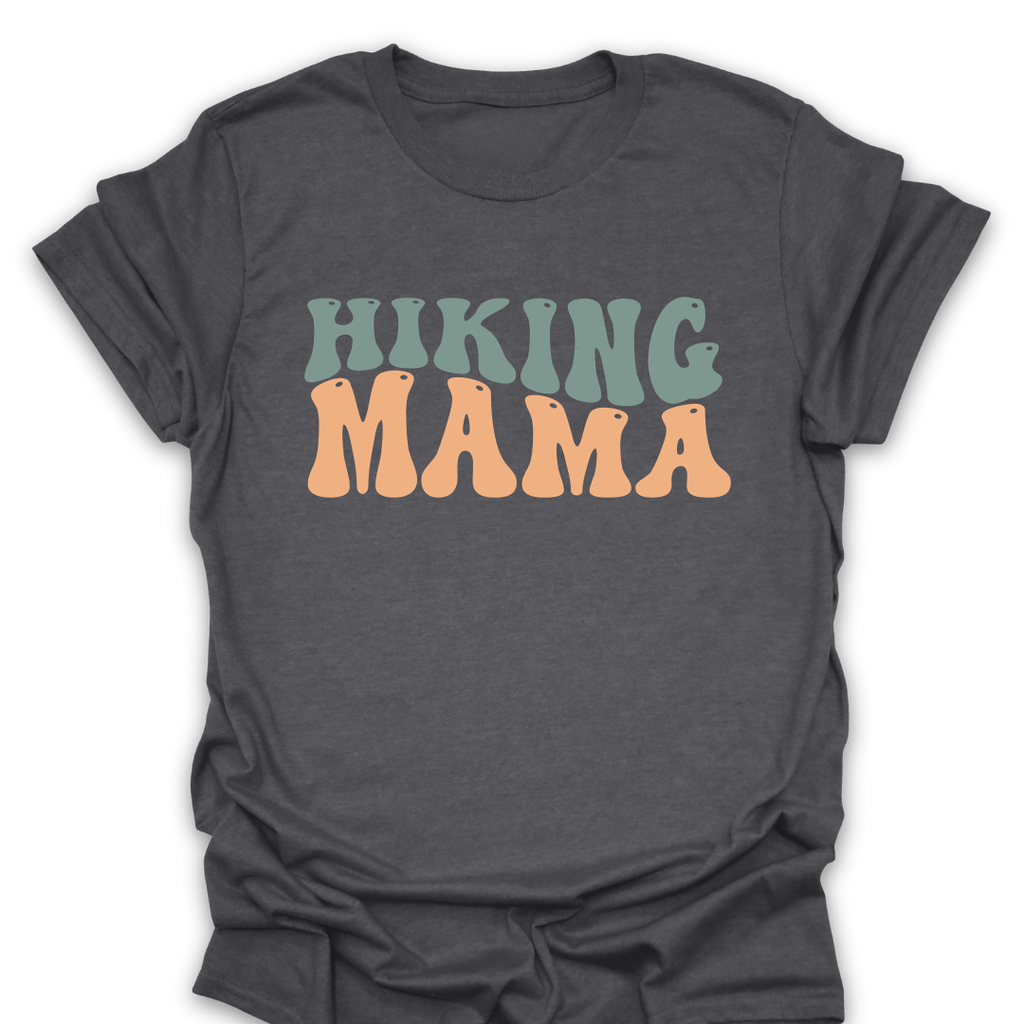 T-Shirt Dark Heather / S Hiking Mamma T-Shirt