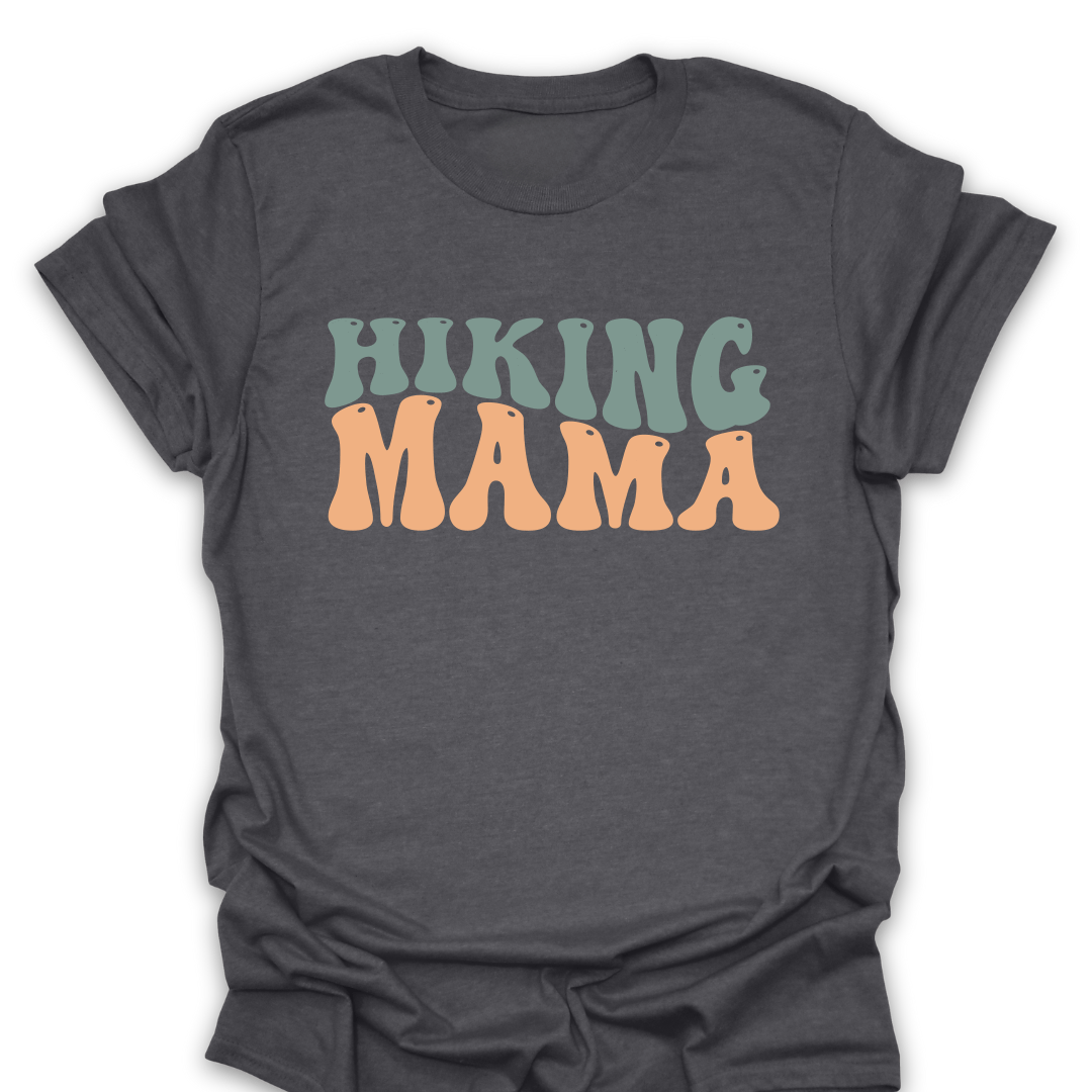 T-Shirt Dark Heather / S Hiking Mamma T-Shirt
