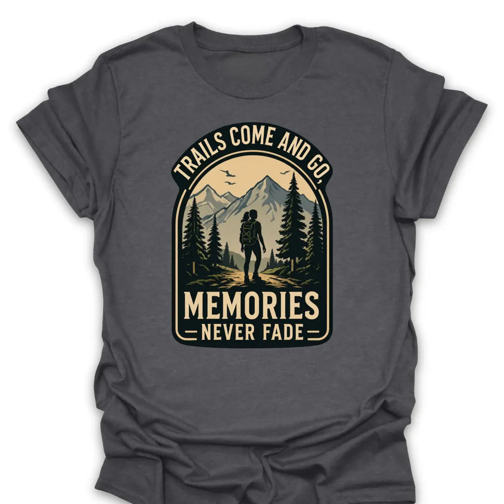 T-Shirt Dark Heather / S Memories Never Fade Trail T-Shirt