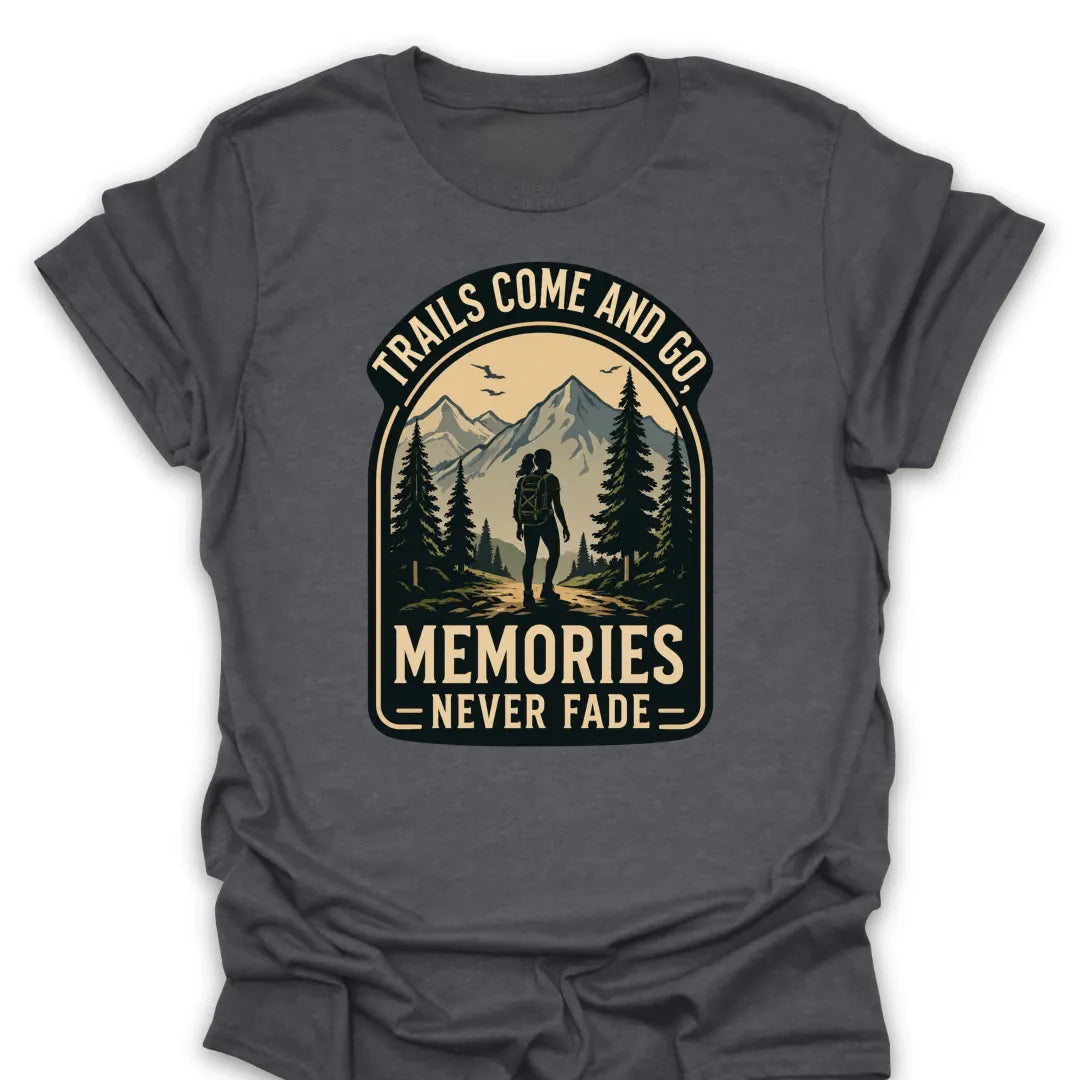 T-Shirt Dark Heather / S Memories Never Fade Trail T-Shirt