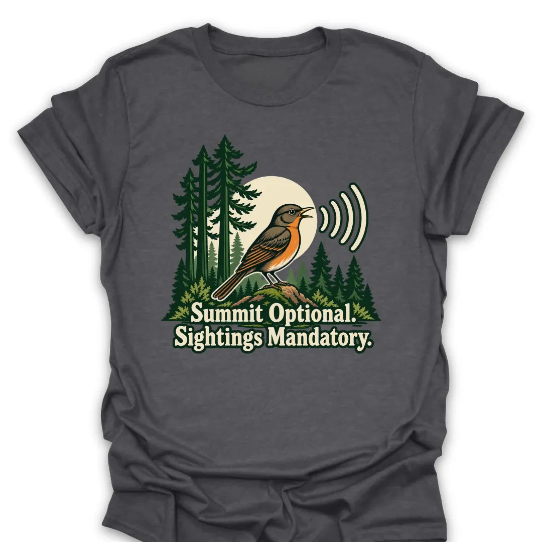 T-Shirt Dark Heather / S Sightings Mandatory