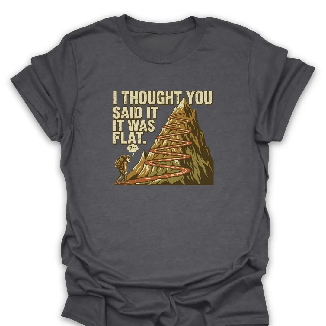 T-Shirt Dark Heather / S Switchback Struggles T-Shirt