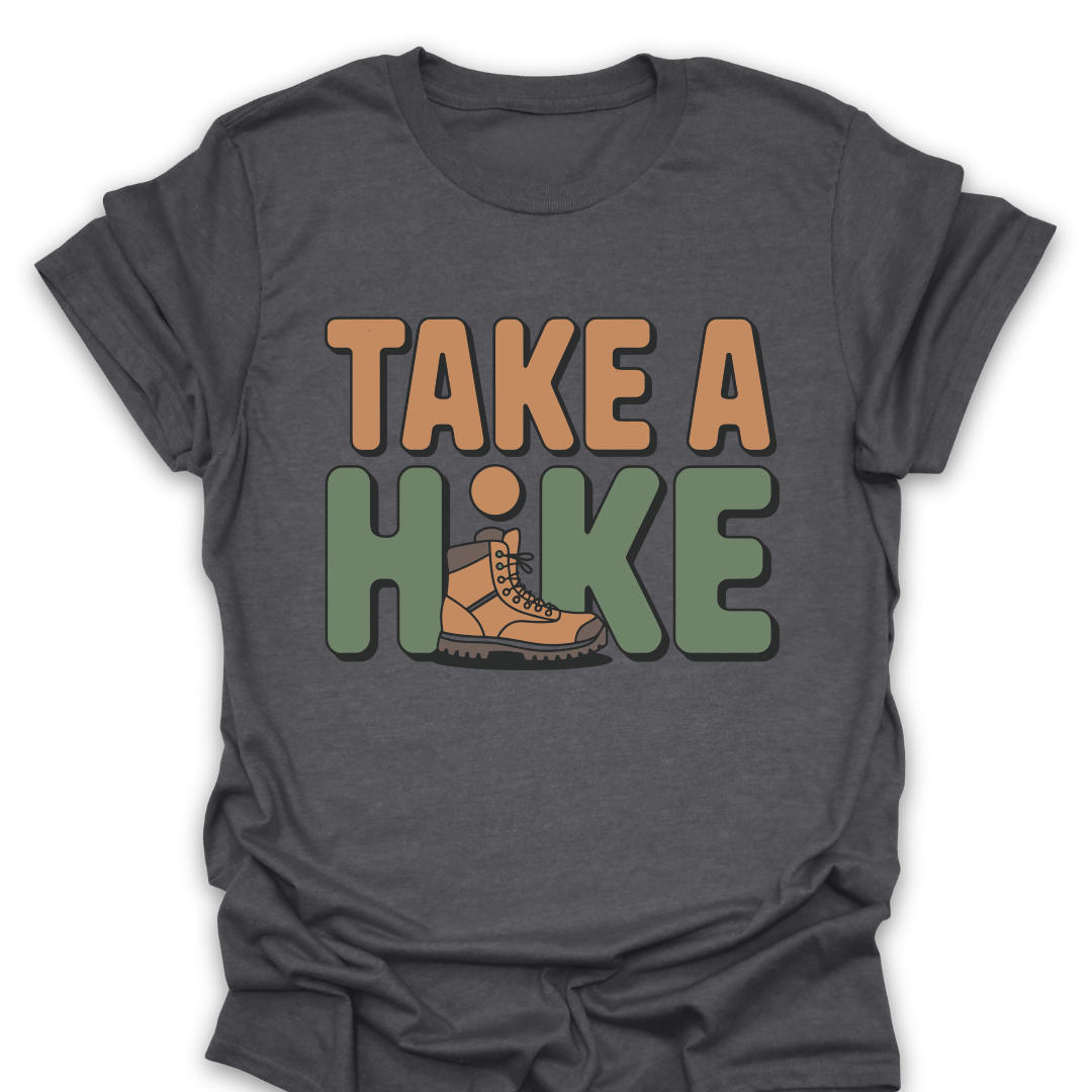 T-Shirt Dark Heather / S Take A Hike T-Shirt
