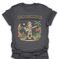 T-Shirt Dark Heather / S The Map Is In My Bag T-Shirt