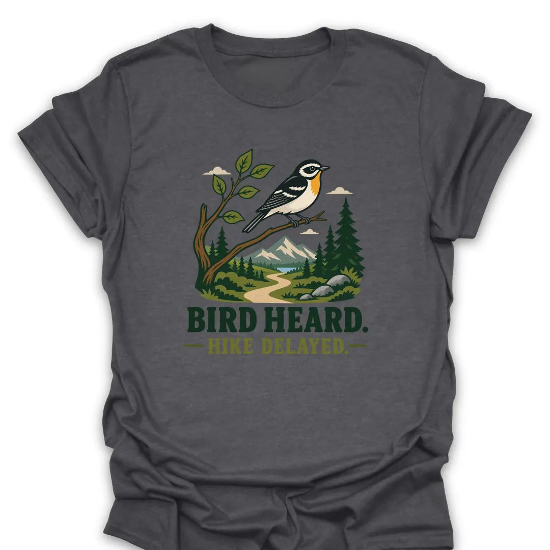 T-Shirt Dark Heather / S Trail Bird Heard