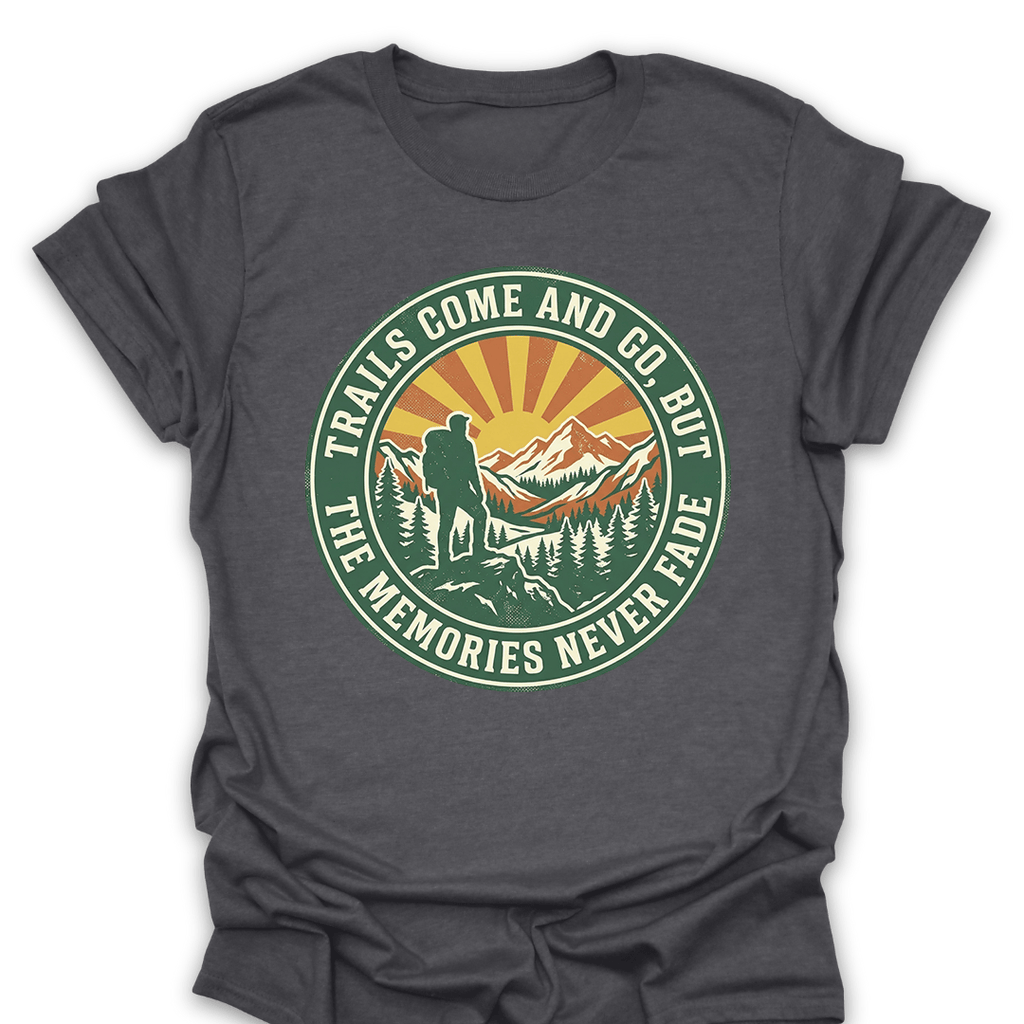 T-Shirt Dark Heather / S Trail Memories Tee