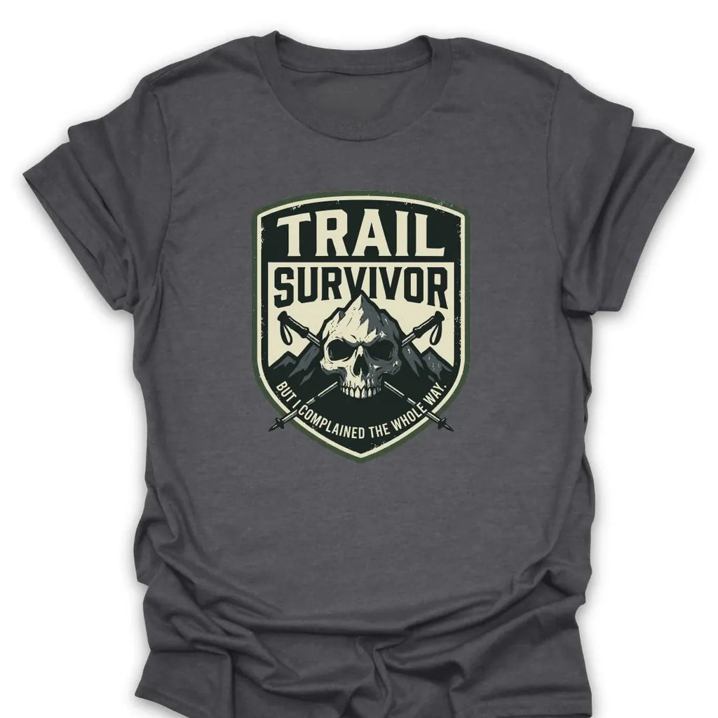 T-Shirt Dark Heather / S Trail Survivor T-Shirt