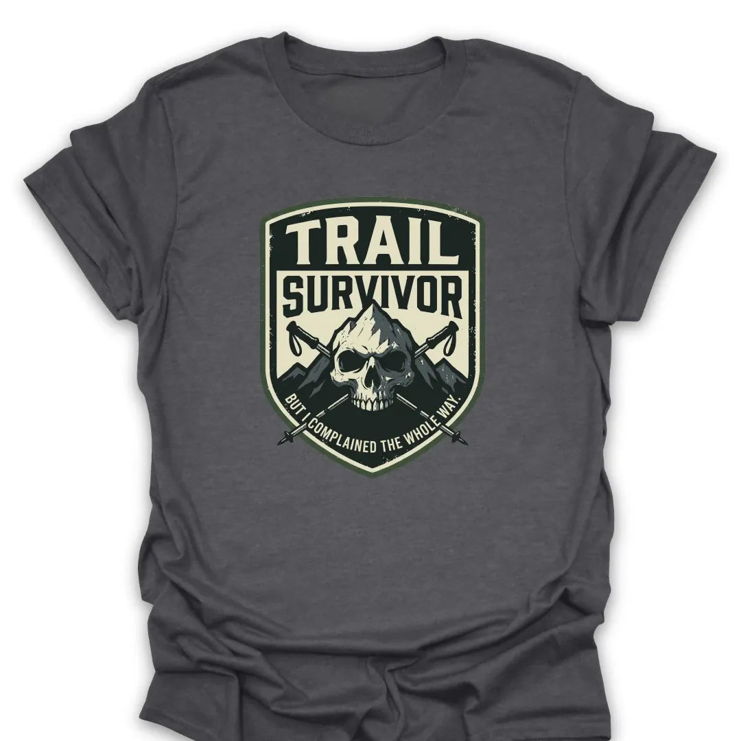 T-Shirt Dark Heather / S Trail Survivor T-Shirt