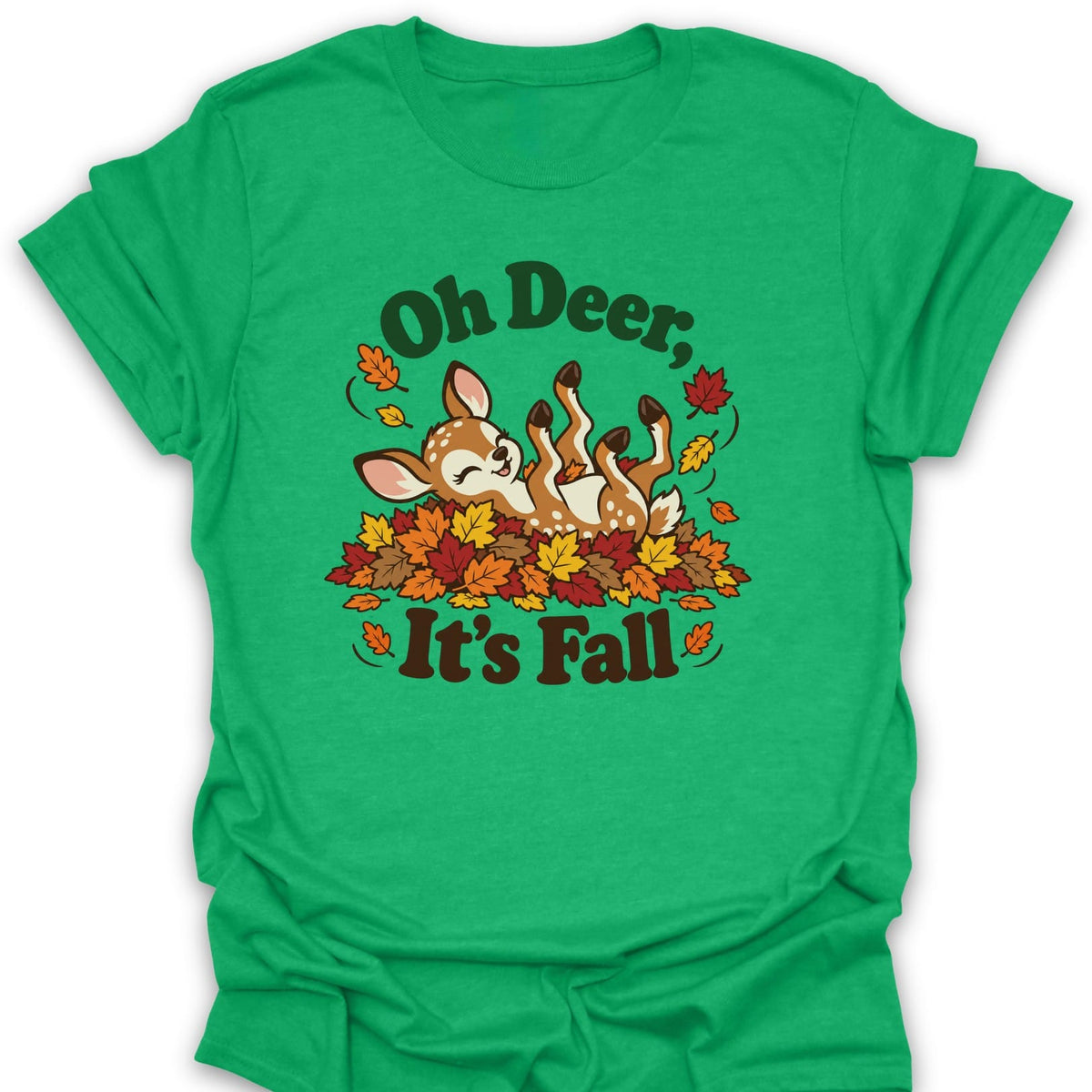 T-Shirt Heather Irish Green / S Autumn Buck
