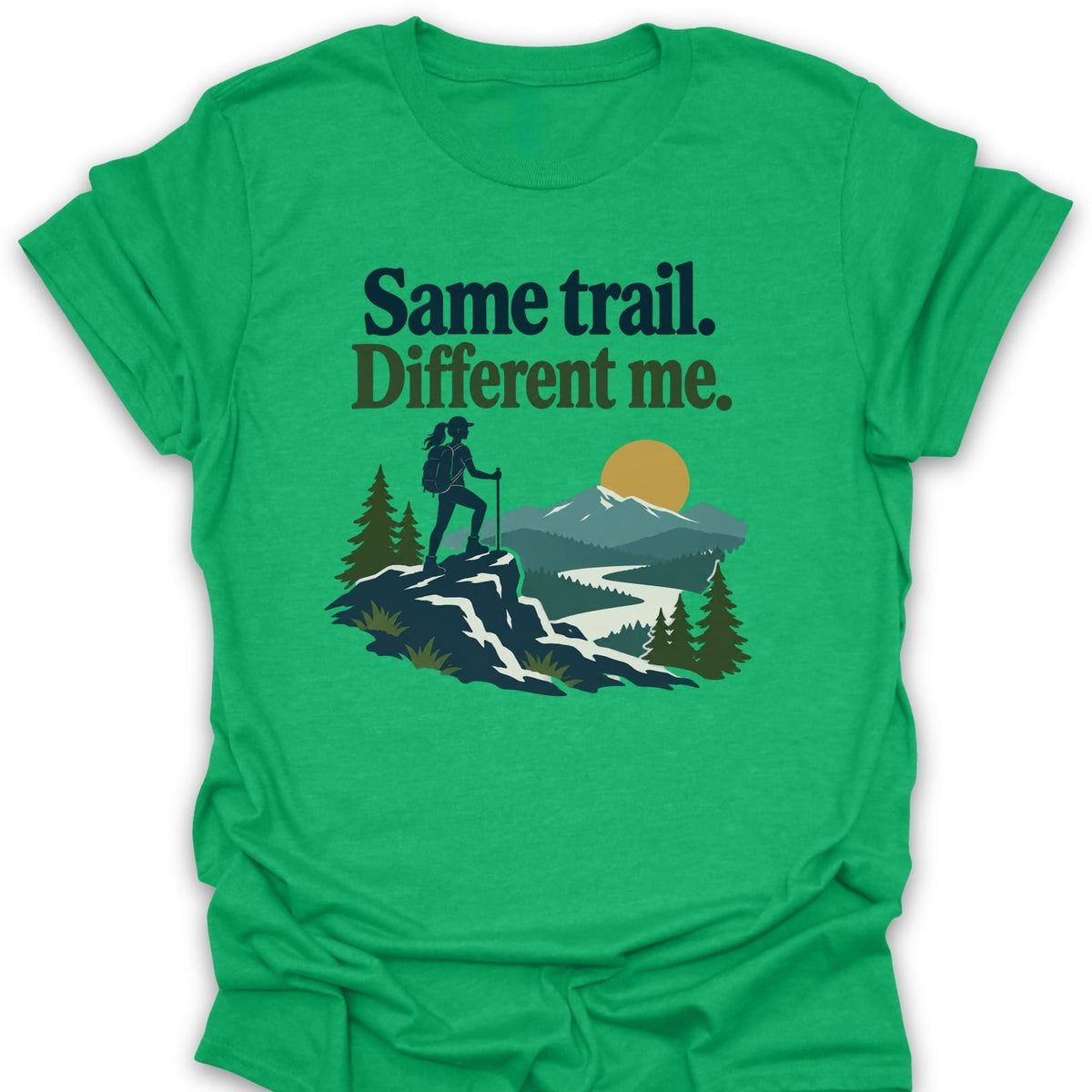 T-Shirt Heather Irish Green / S Different Me