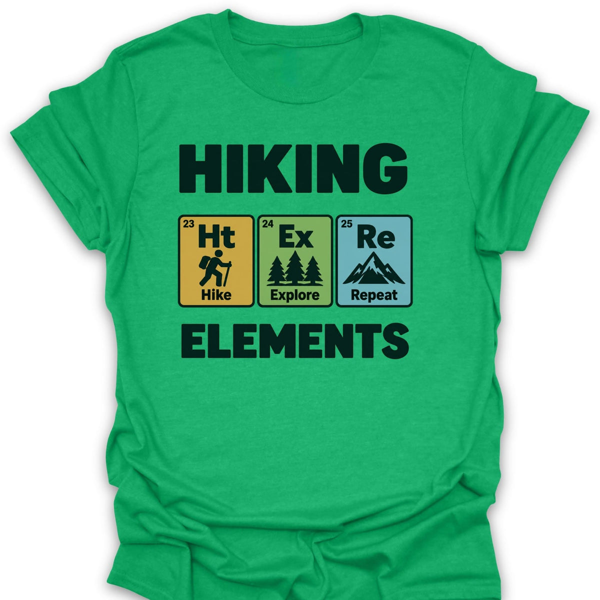 T-Shirt Heather Irish Green / S Hiking Elements