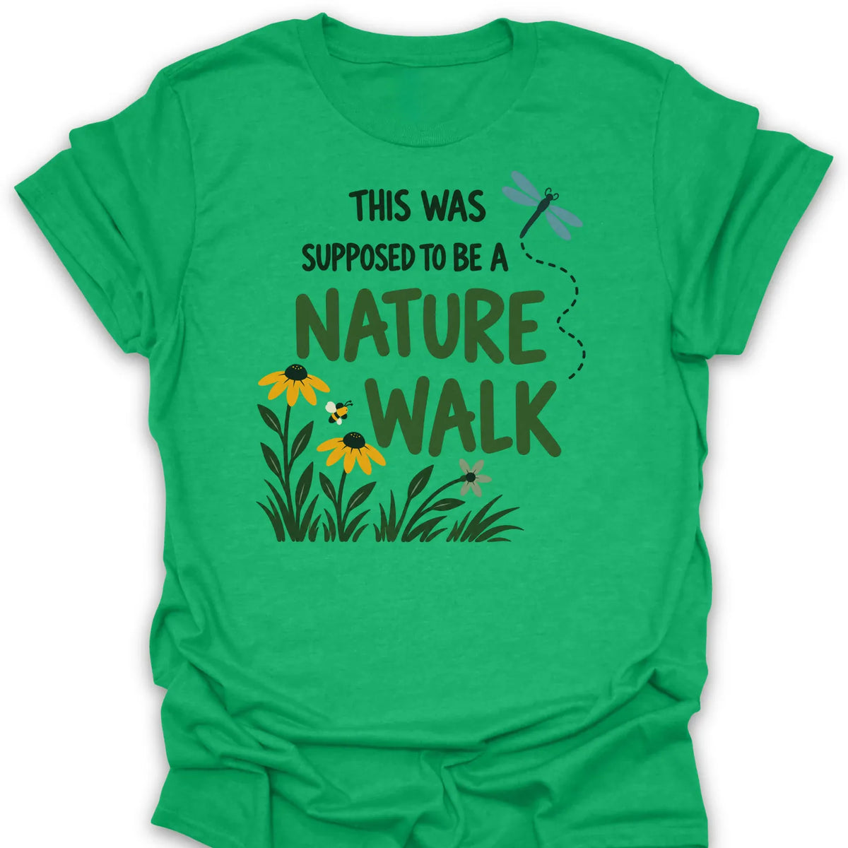 T-Shirt Heather Irish Green / S Nature Walk