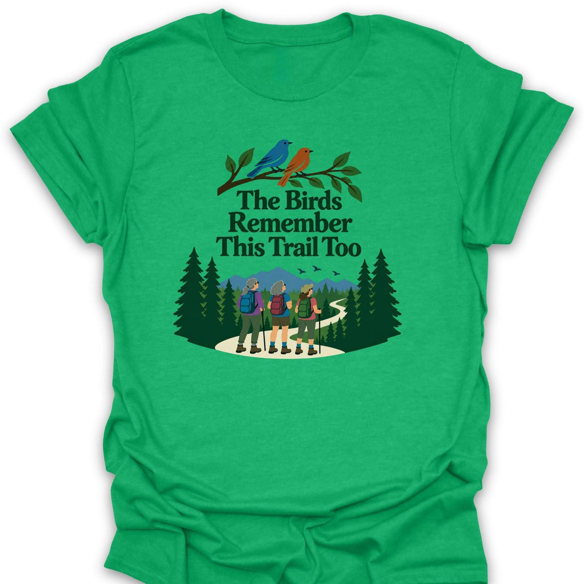 T-Shirt Heather Irish Green / S Trail Talk