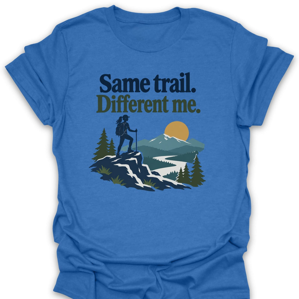T-Shirt Heather Royal / S Different Me