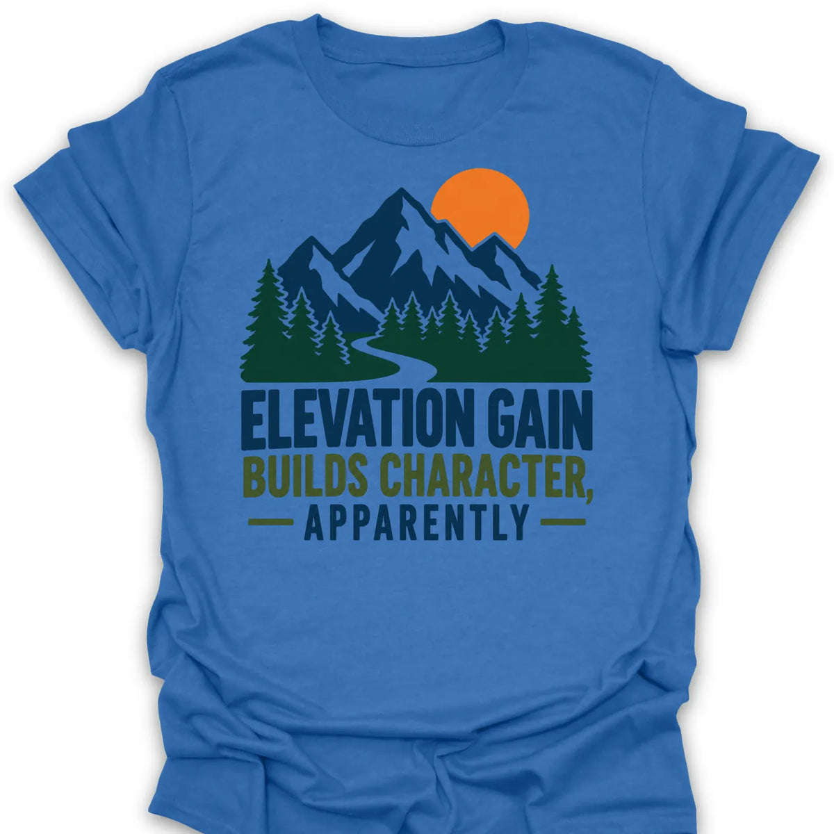 T-Shirt Heather Royal / S Elevation Builds Character