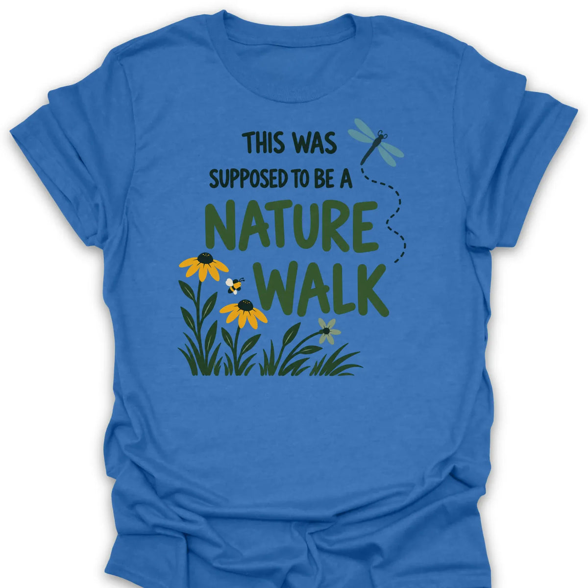T-Shirt Heather Royal / S Nature Walk