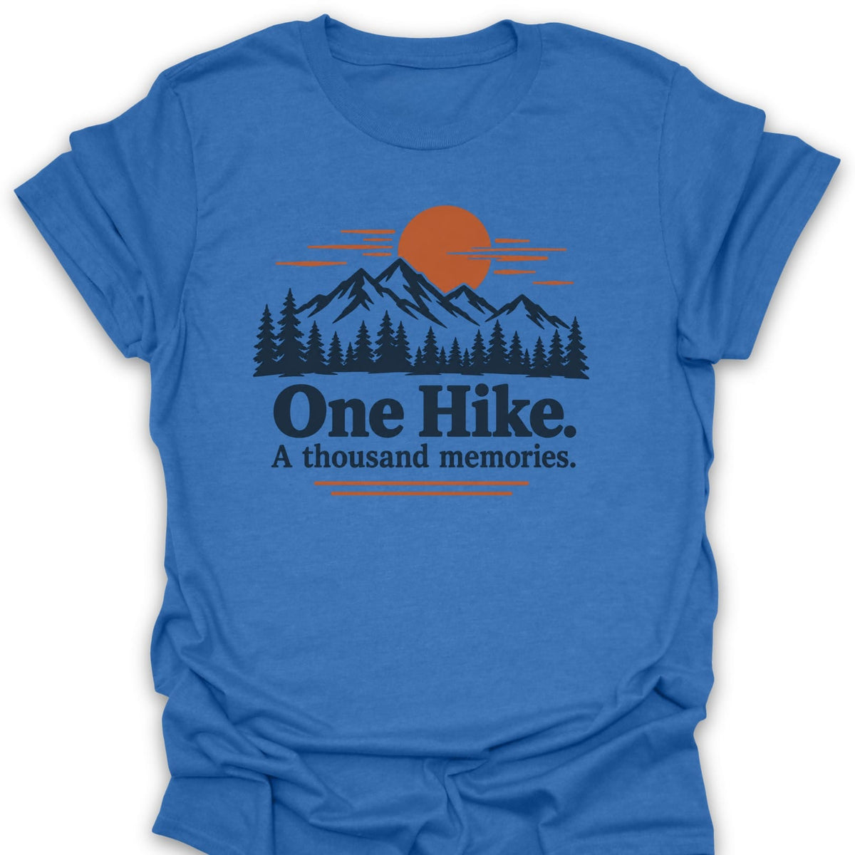 T-Shirt Heather Royal / S One Hike