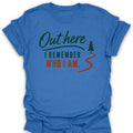 T-Shirt Heather Royal / S Out Here I Remember