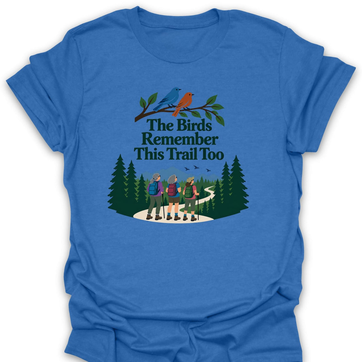 T-Shirt Heather Royal / S Trail Talk