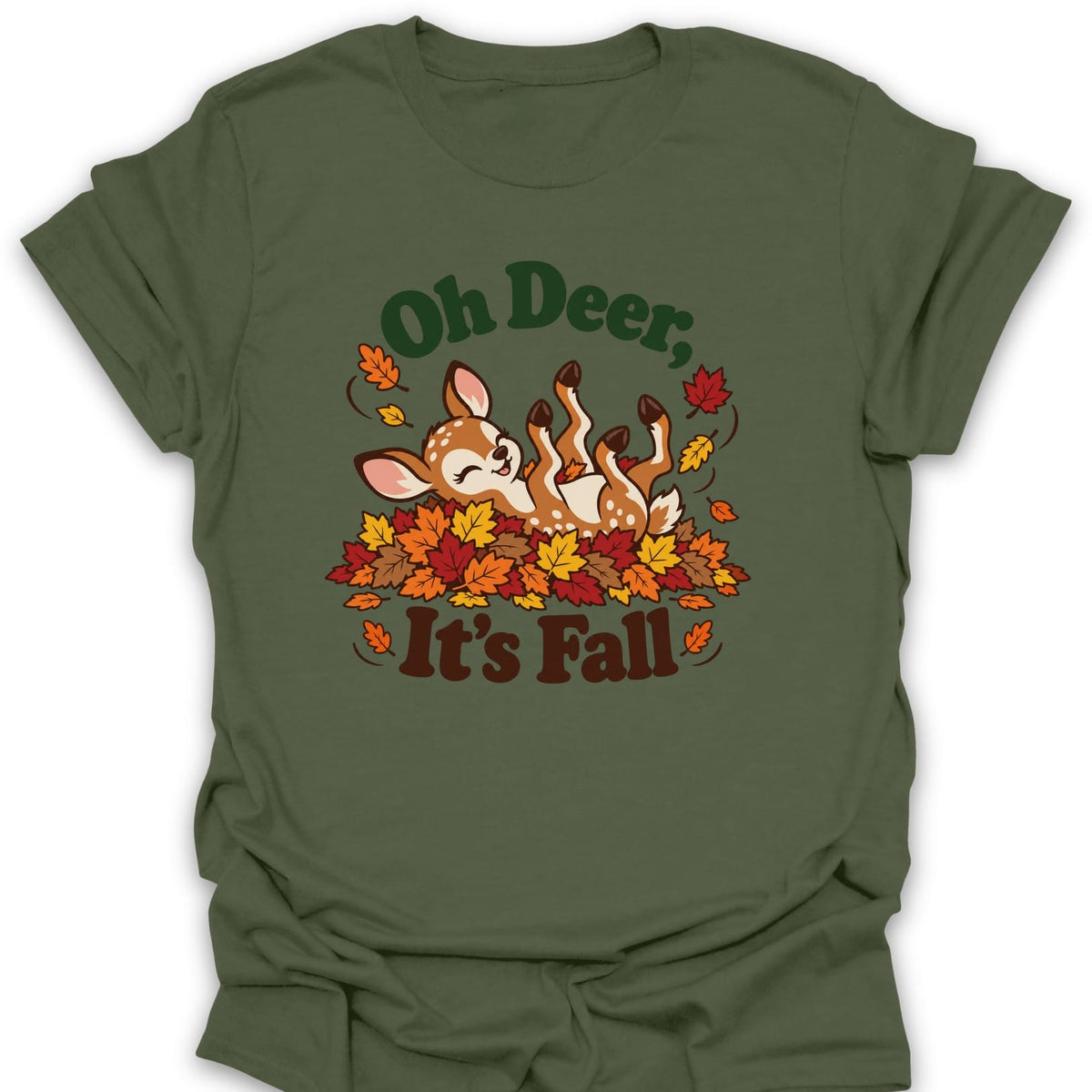T-Shirt Military Green / S Autumn Buck