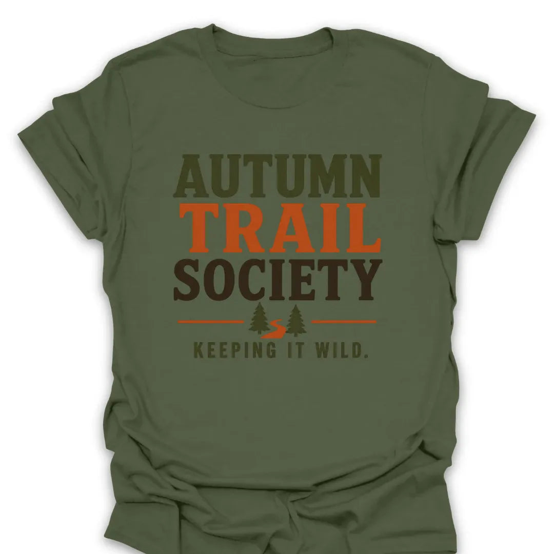 T-Shirt Military Green / S Autumn Trail Society