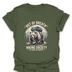 T-Shirt Military Green / S Be There In A Minute Bear T-Shirt