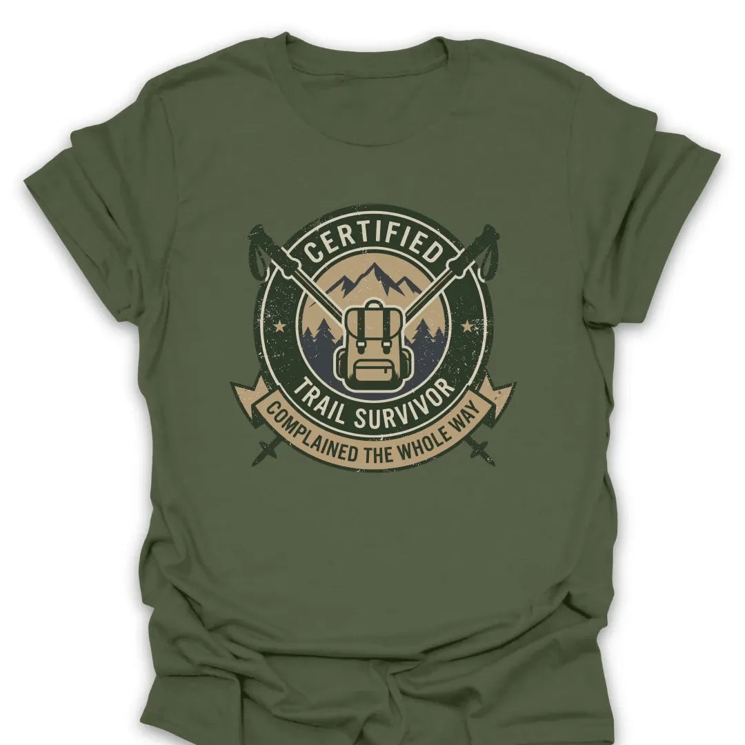T-Shirt Military Green / S Certified Survivor T-Shirt
