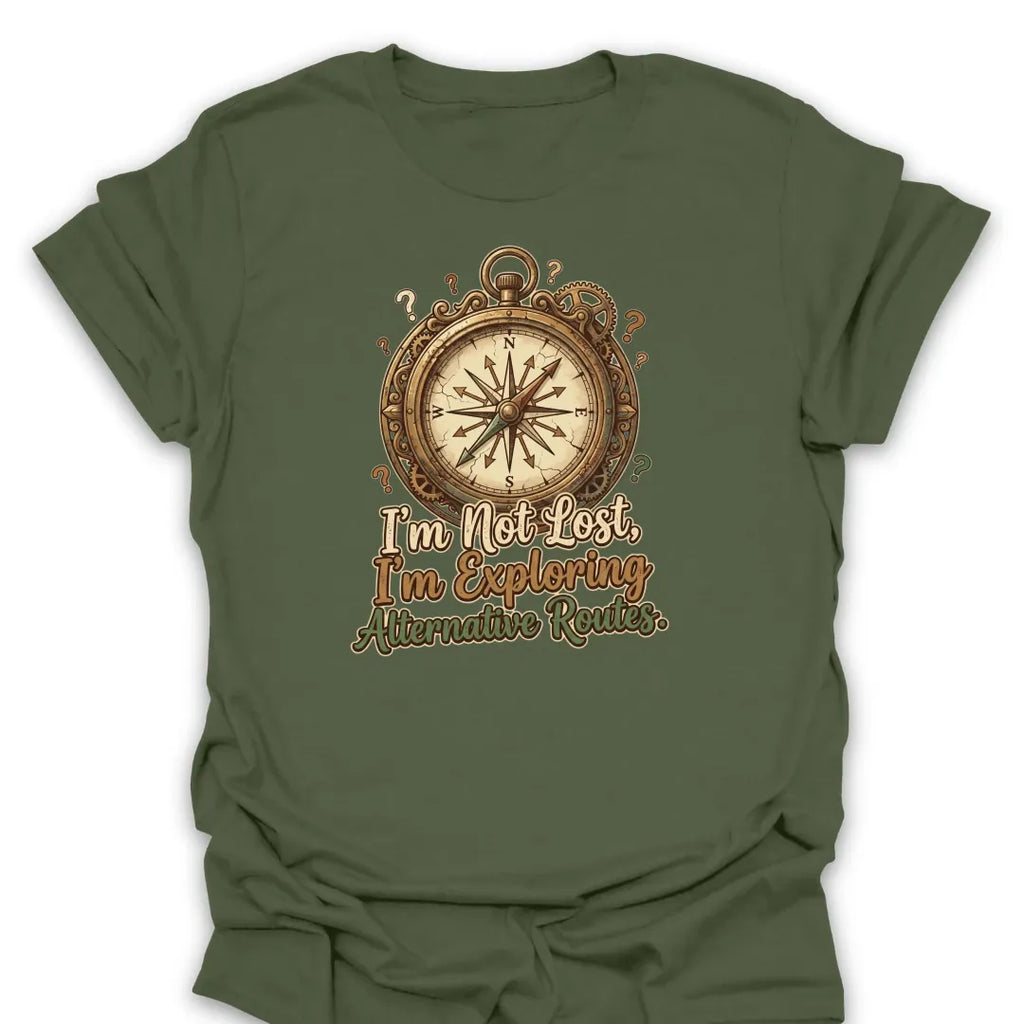 T-Shirt Military Green / S Directionally Challenged T-Shirt