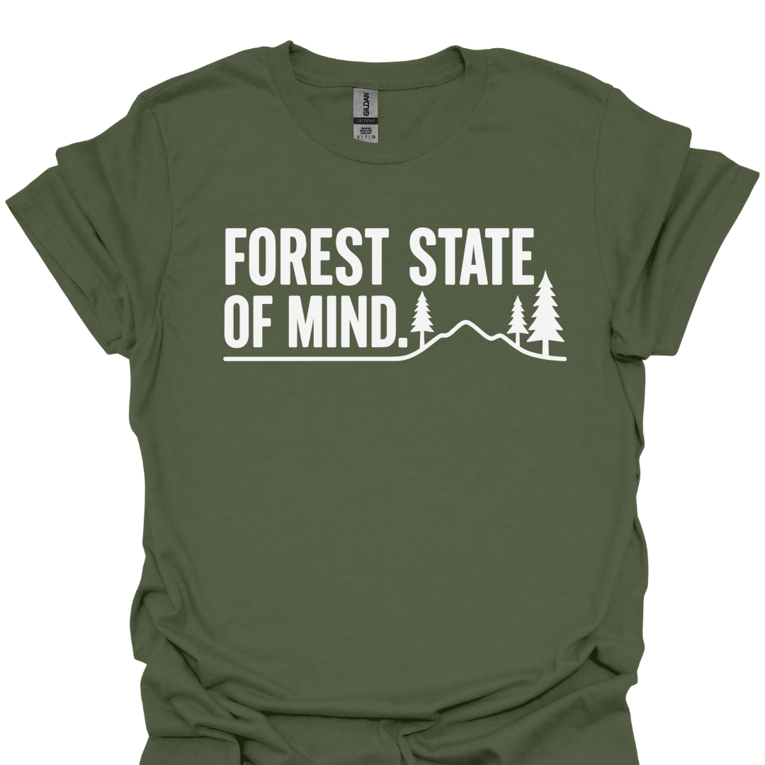 T-Shirt Military Green / S Forest State of Mind T-Shirt