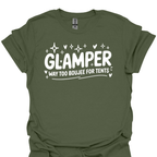 T-Shirt Military Green / S Glamper Boujee Tents T-Shirt