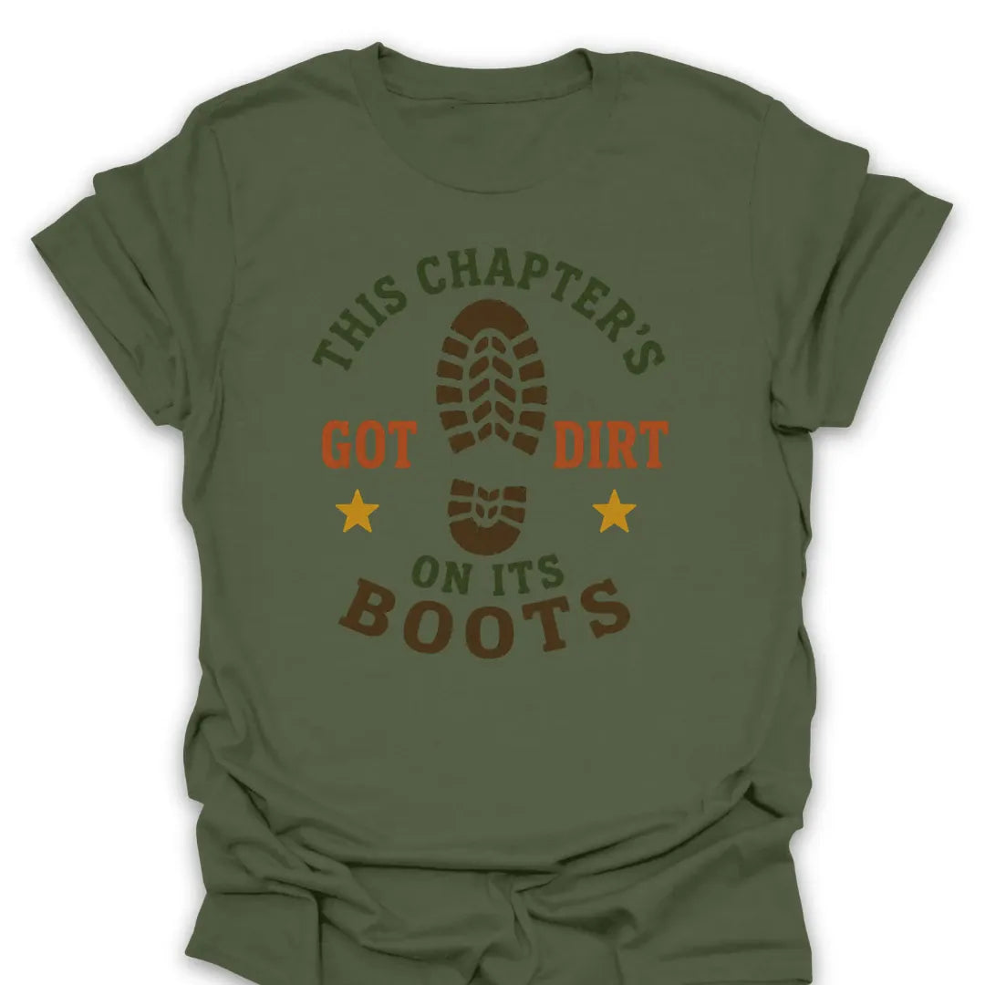 T-Shirt Military Green / S Got Dirty Boots