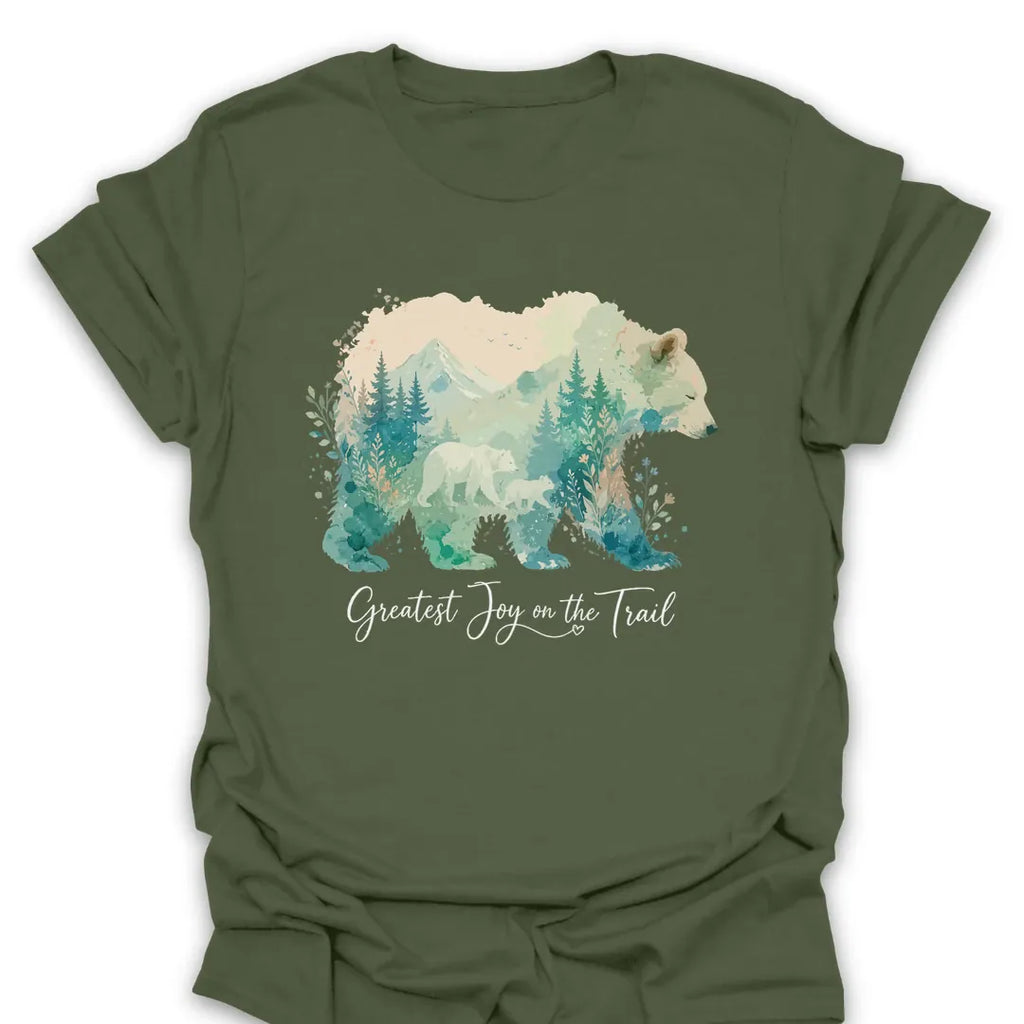 T-Shirt Military Green / S Greatest Joy on the Trail T-Shirt