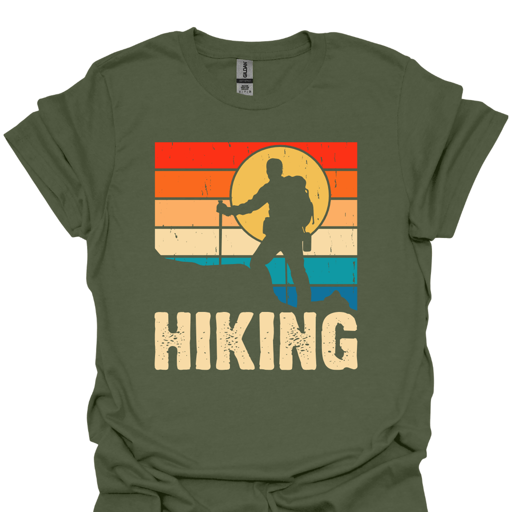T-Shirt Military Green / S Hiking Is the Answer T-Shirt 🥾