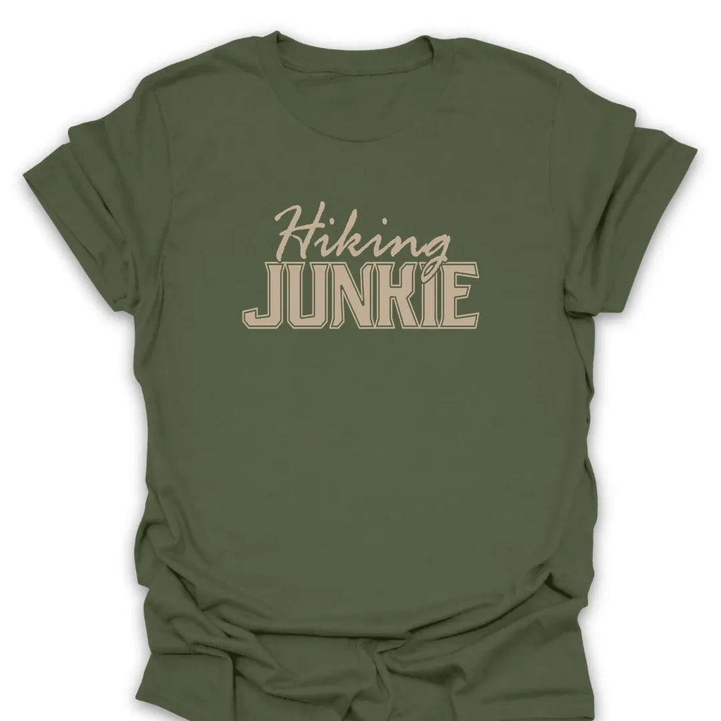 T-Shirt Military Green / S Hiking Junkie T-Shirt