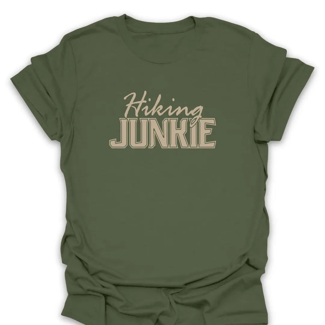 T-Shirt Military Green / S Hiking Junkie T-Shirt
