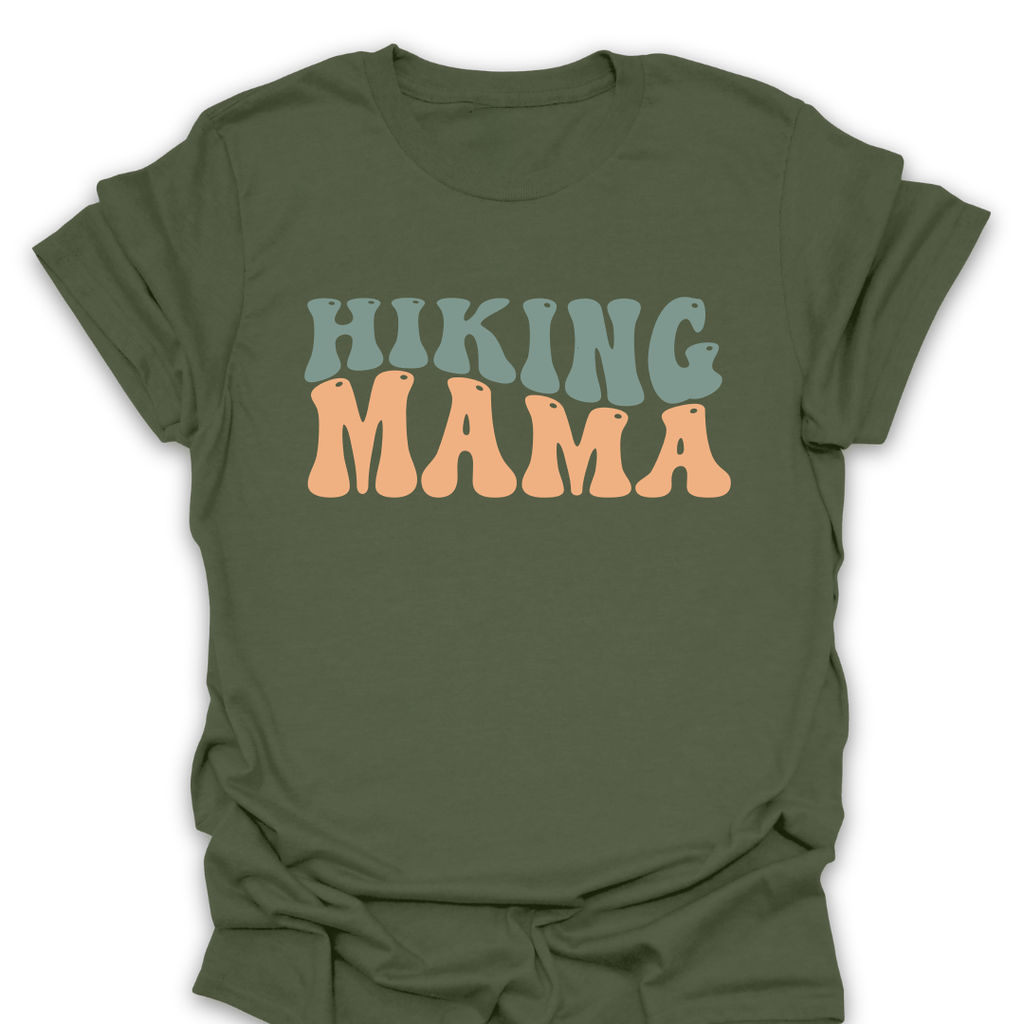 T-Shirt Military Green / S Hiking Mamma T-Shirt