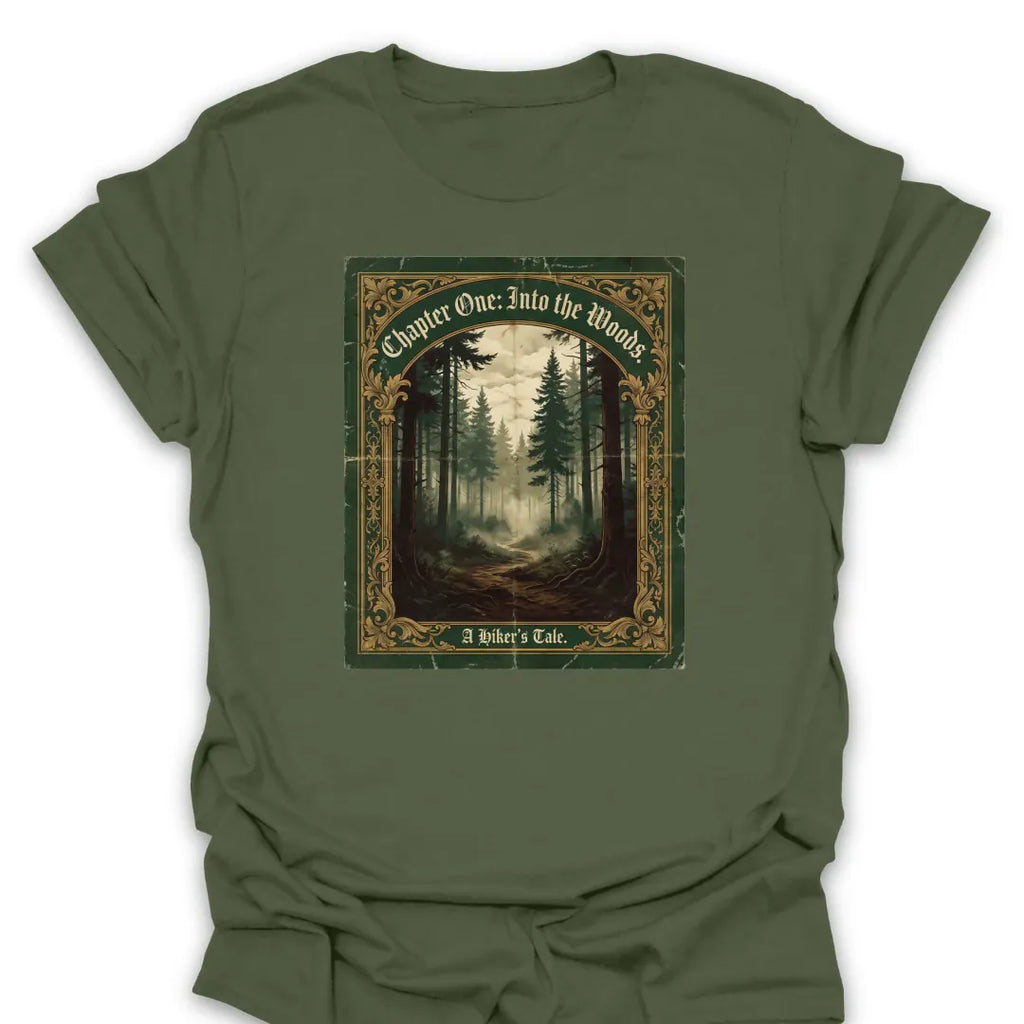 T-Shirt Military Green / S Into The Woods T-Shirt