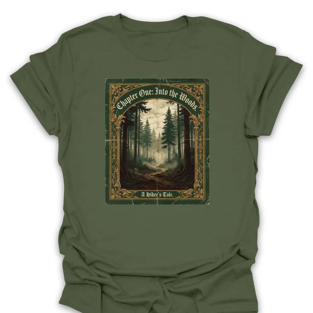 T-Shirt Military Green / S Into The Woods T-Shirt