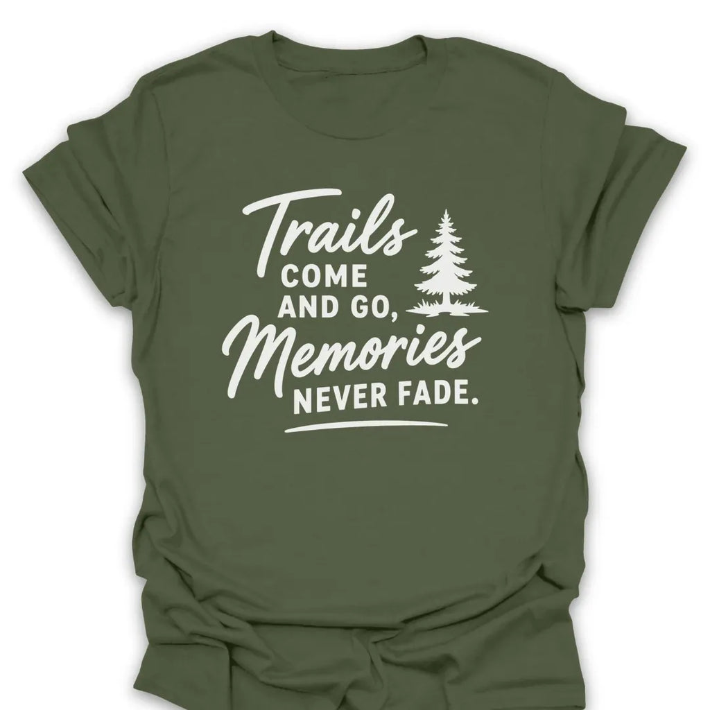 T-Shirt Military Green / S Memories Never Fade T-Shirt