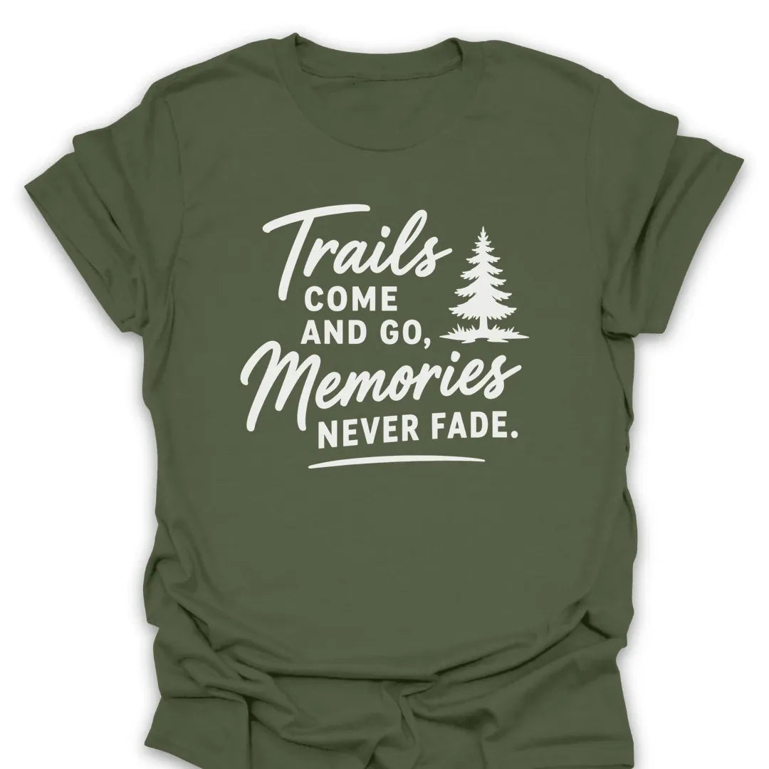 T-Shirt Military Green / S Memories Never Fade T-Shirt