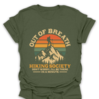 T-Shirt Military Green / S Out of Breath Hiking Society T-Shirt