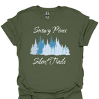 T-Shirt Military Green / S Silent Trails T-Shirt