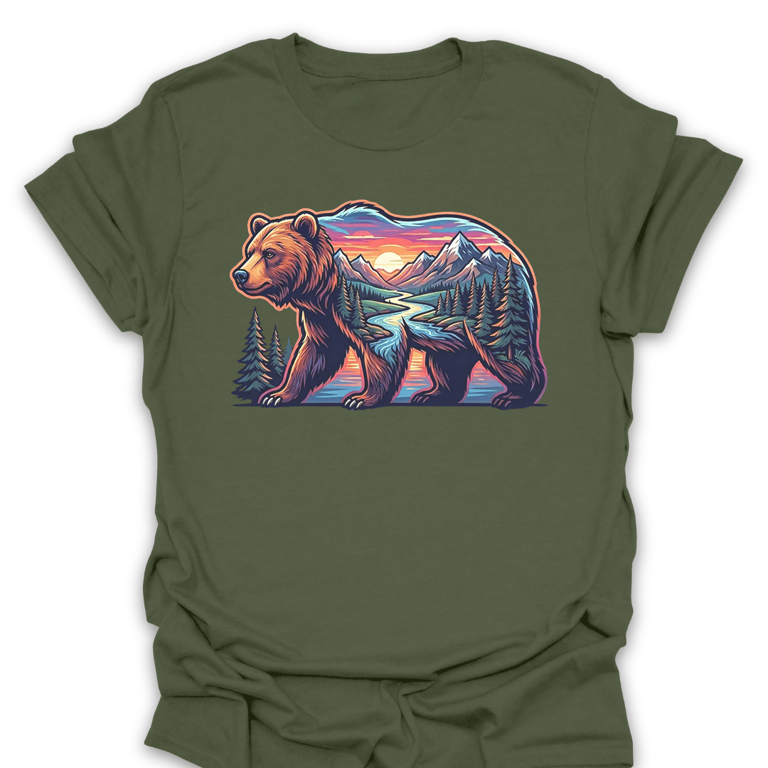 T-Shirt Military Green / S Spirit of the Wild T-Shirt