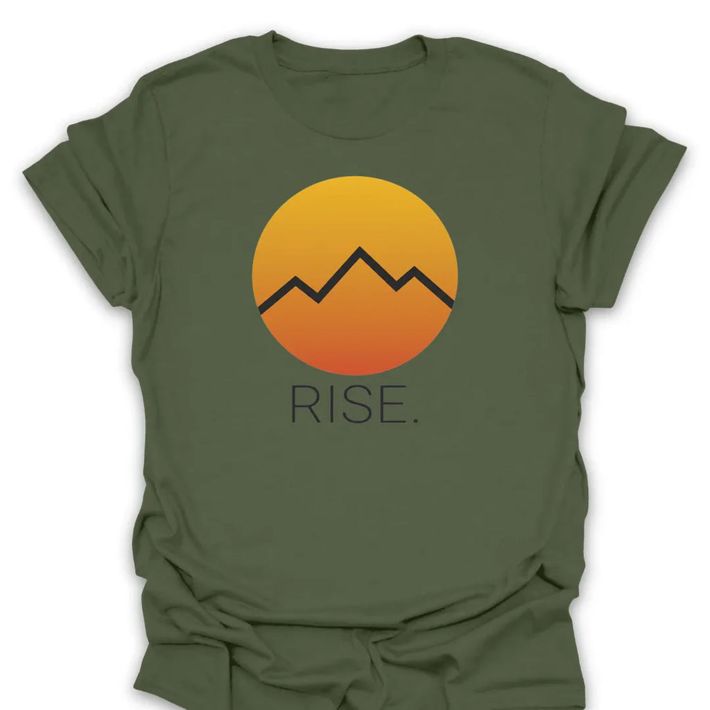 T-Shirt Military Green / S Sun Rise T-Shirt