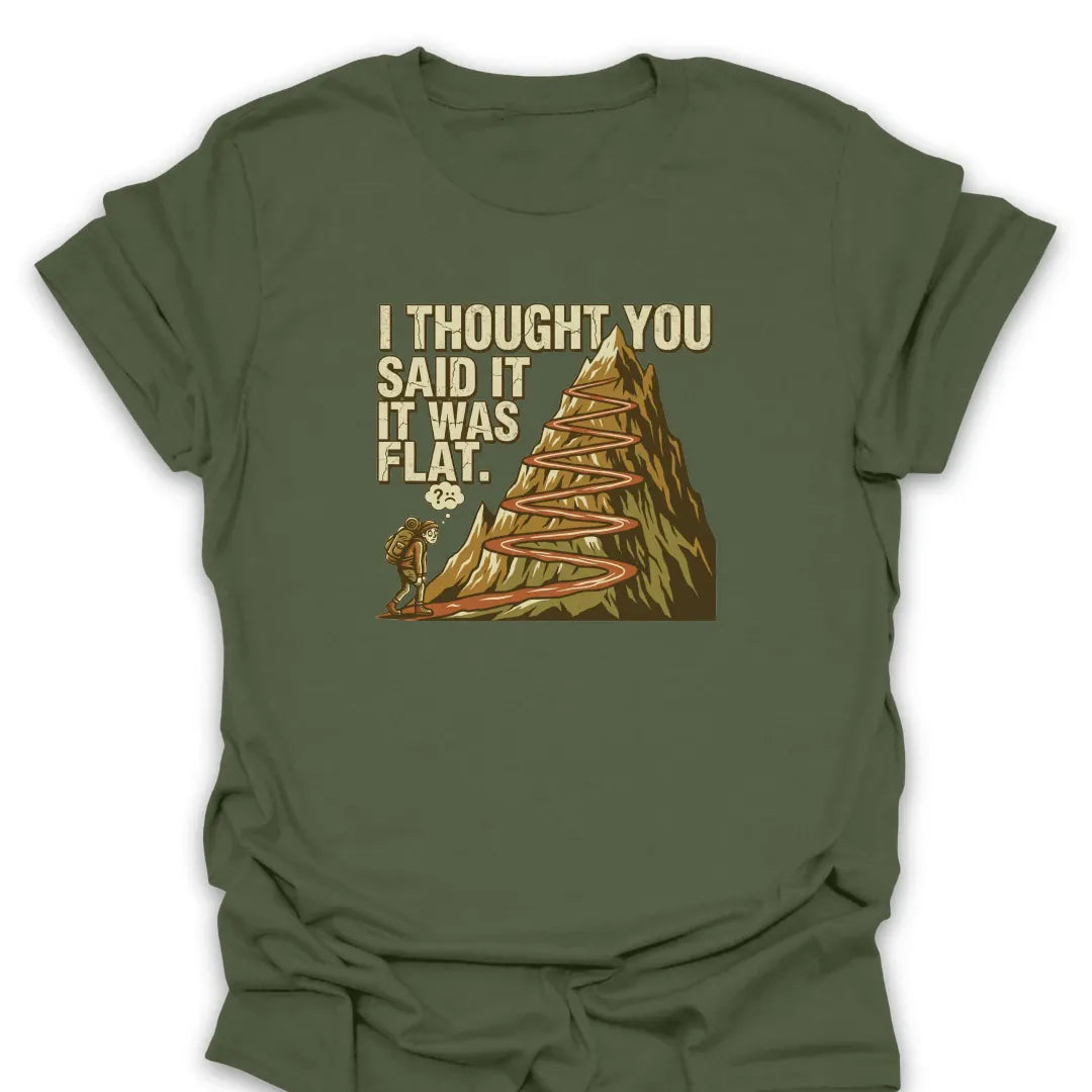 T-Shirt Military Green / S Switchback Struggles T-Shirt