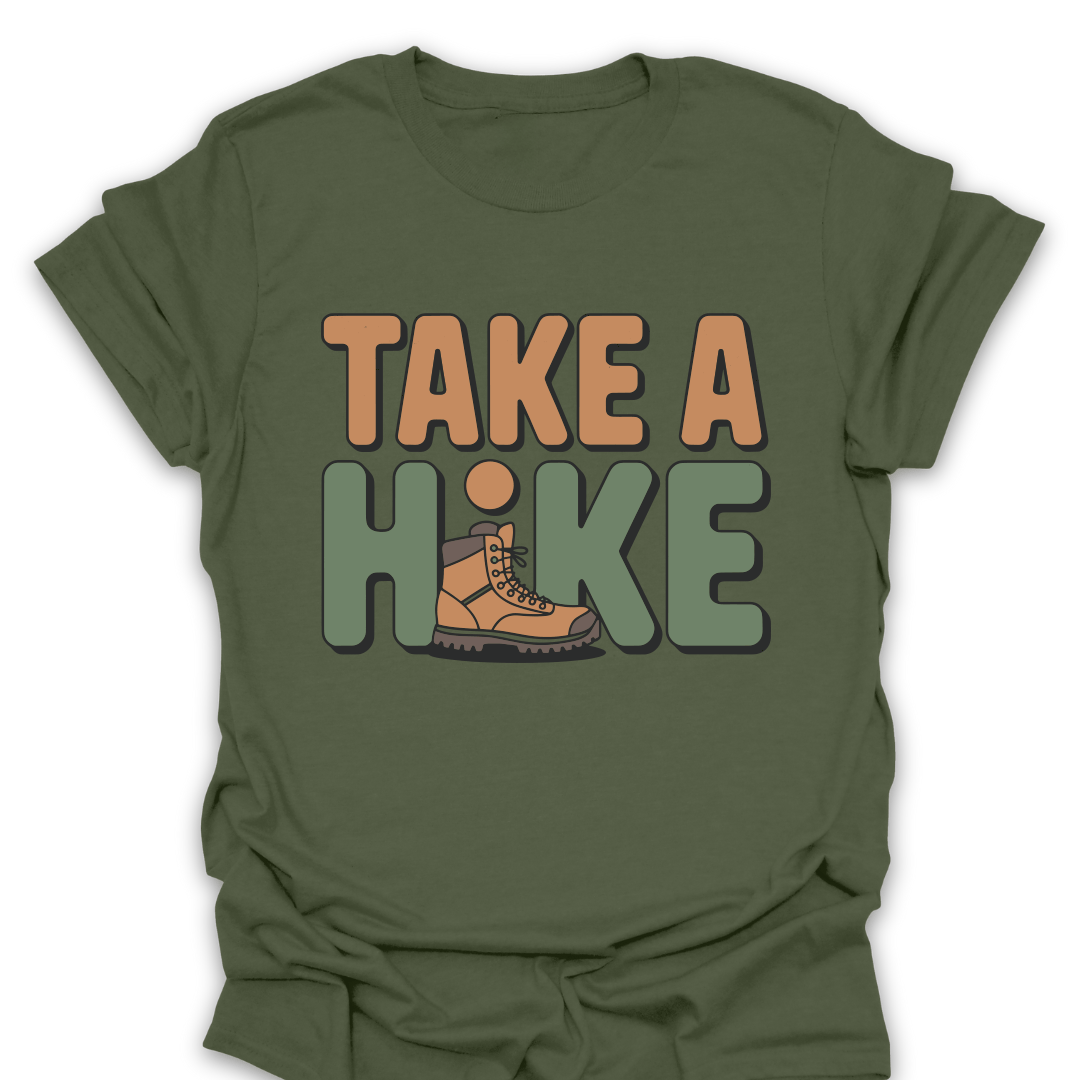 T-Shirt Military Green / S Take A Hike T-Shirt