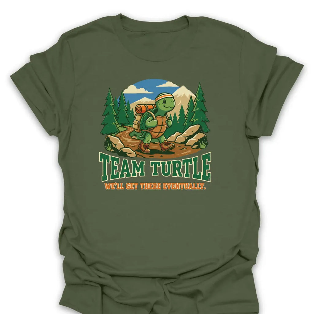 T-Shirt Military Green / S Team Turtle T-Shirt